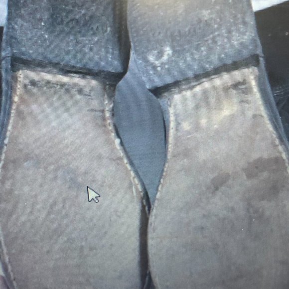 JUSTINS BLACK LEATHER BOOTS Women/Girls (4 D) - Picture 5 of 8